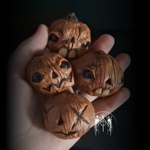 Creepy Cute Halloween Clay Figures - Etsy display picture 1