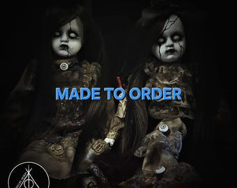 PREORDINE - BAMBOLA PERSONALIZZATA. Personalizza Goth Strega estetica dark accademia gotica