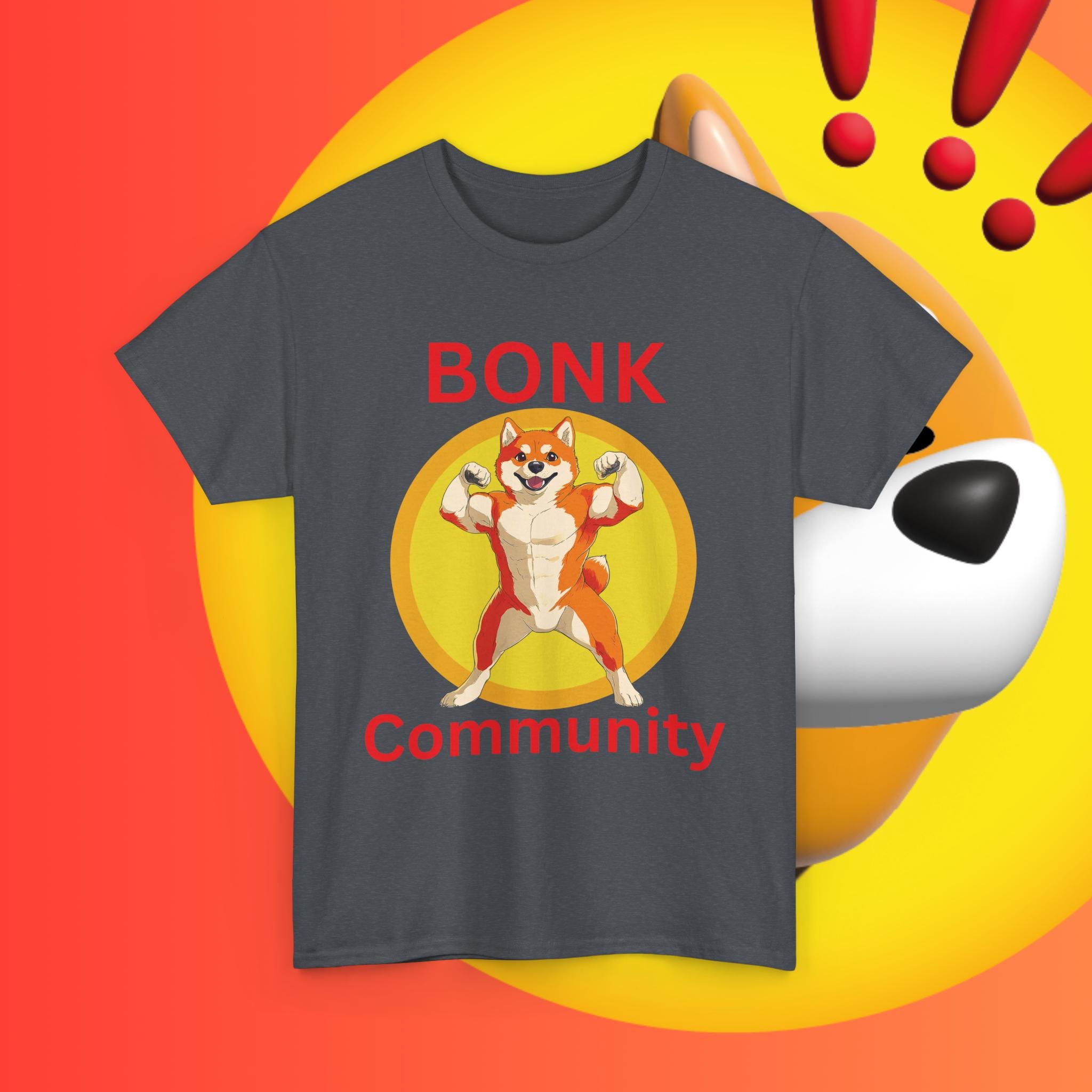 Bonk Community T-shirt: Solana Meme Coin, Web3 Warrior - Etsy Israel