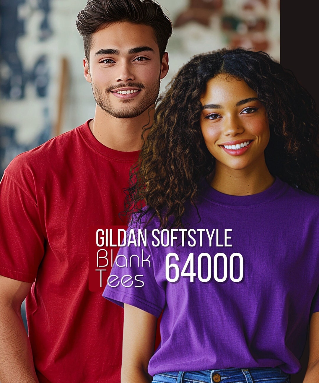 Blank Gildan Softstyle Shirt, Plain Gildan Heather Shirt, Blank Gildan ...