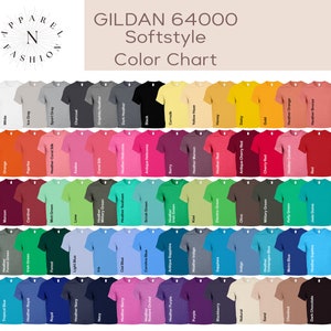 Personalized Gildan 64000 Softstyle T-Shirt