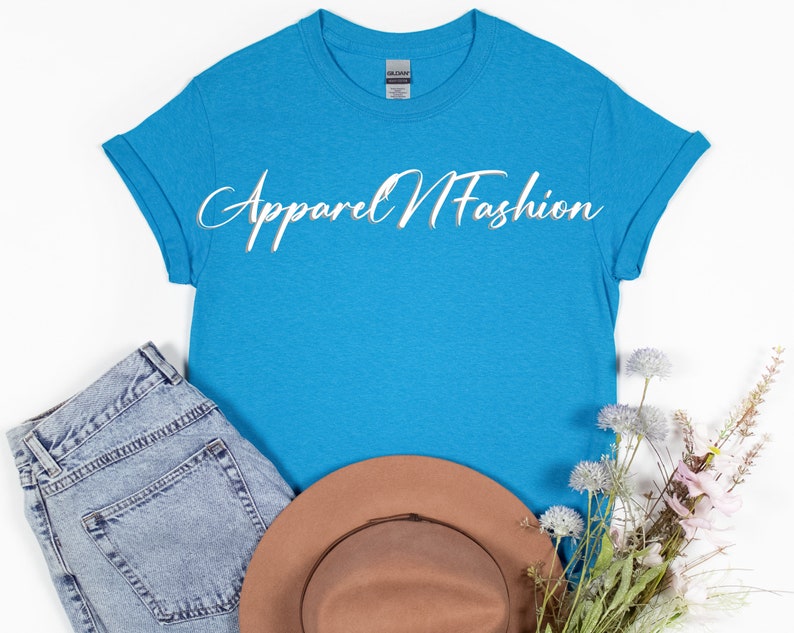 Custom Gildan Heavy Cotton T Shirt, Personalized Gildan 5000 Shirt, Blank Gildan Unisex TShirt, Plain Gildan 5000 T Shirts