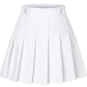 Pleated Skirt Girls Skirt Set Birthday Outfit Custom Skirt - Etsy