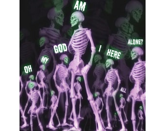 Pegatina de vinilo todo solo