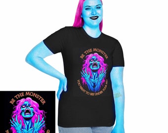 Camiseta Monster Unisex 100% Algodón