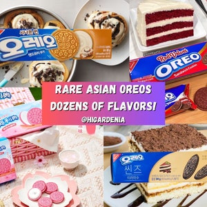 Japanese Korean Cookies | Oreos Ritz Chips Ahoy | Exotic Flavors | Asian Snacks | Gift Box | EASTER SALE