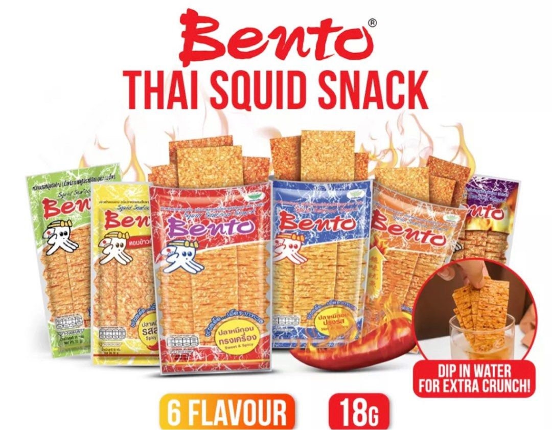 Squid Seafood Snack Unique Thai Bento Snack Exotic Best Asian Snack Tiktok  Viral Snacks New Year SALE 