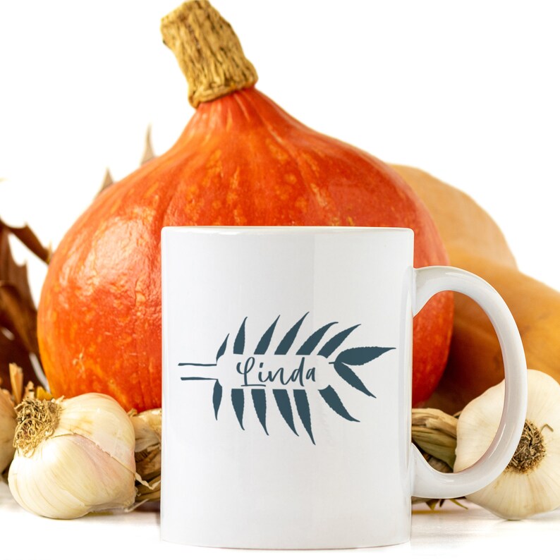 Fall Split Monogram Svg , Autumn Split Name Frame Svg Clipart, Fall ...