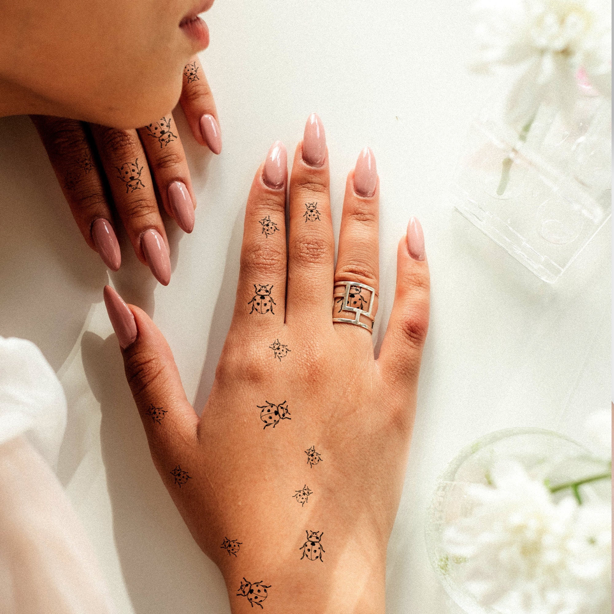 Temporary Tattoo Ladybug Lucky Charm Fake Tattoo 9 X 13 Cm - Etsy Temporary Tattoo Ladybug Lucky Charm Fake Tattoo 9 X 13 Cm - Etsy