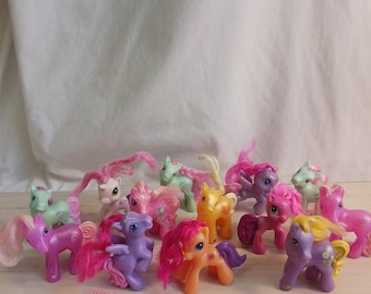VTG Y2K My Little Pony G3 Lot 13 MLP craft Horses Nostalgia Variety