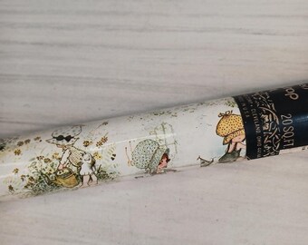 VTG Holly Hobby NOS Roll American Greetings Designers Gift Wrap 8' × 30"