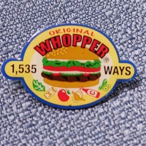 BURGER KING バーガーキング ハンバーガー ピンバッジ ロゴ Burger king pin - Etsy 日本