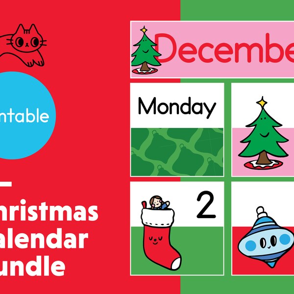 Learning Calendar Etsy