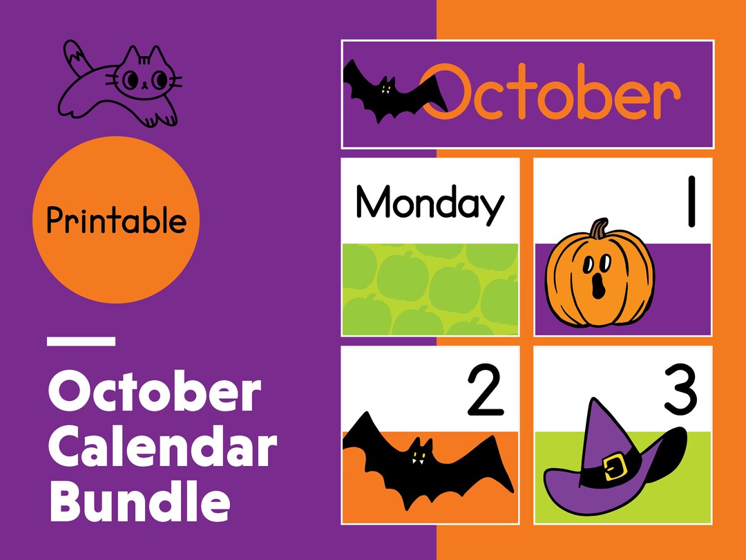 halloween-october-calendar-numbers-spooky-pocket-chart-bundle-classroom-decor-etsy