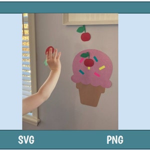 Pin the Cherry on the Ice Cream
