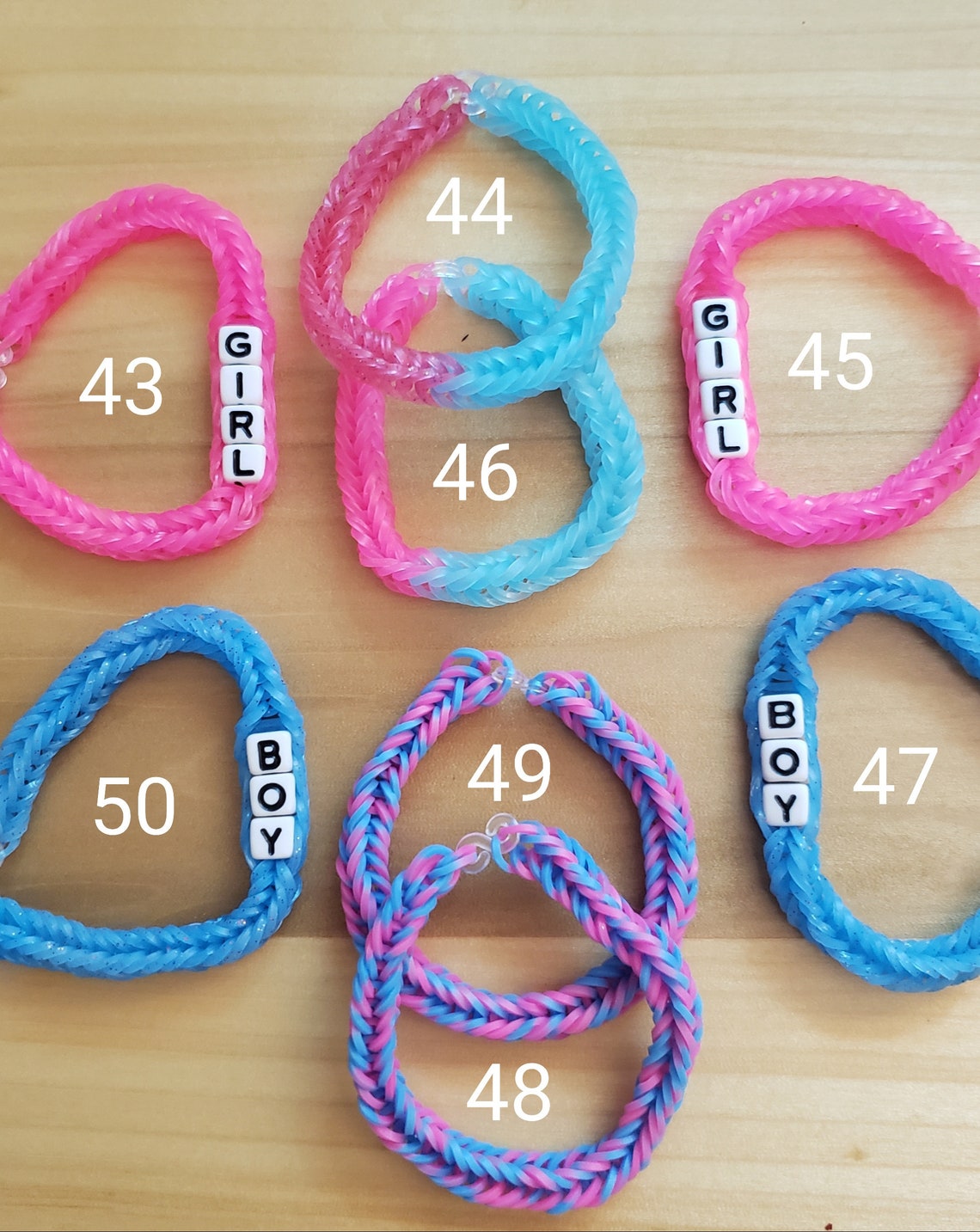 Rainbow Loom Bracelets Etsy