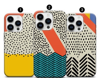 Abstract Polka Dot Phone Case: Dalmatian Print, Protective TPU Gel