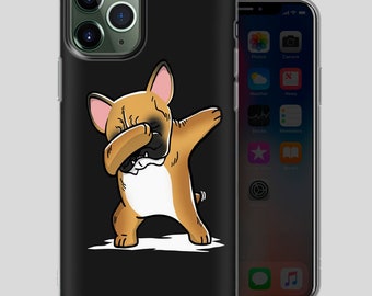 French Bulldog Phone Case Dog Cover Fits iPhone 15 14 13 12