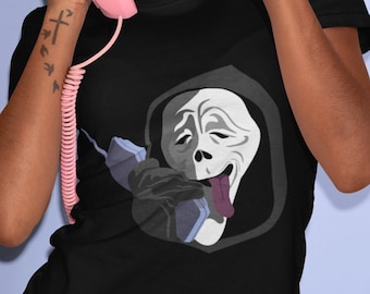 cosa succede Scary Movie Scream Tee, Funny Scary Movie Shirt, Funny Halloween Shirt