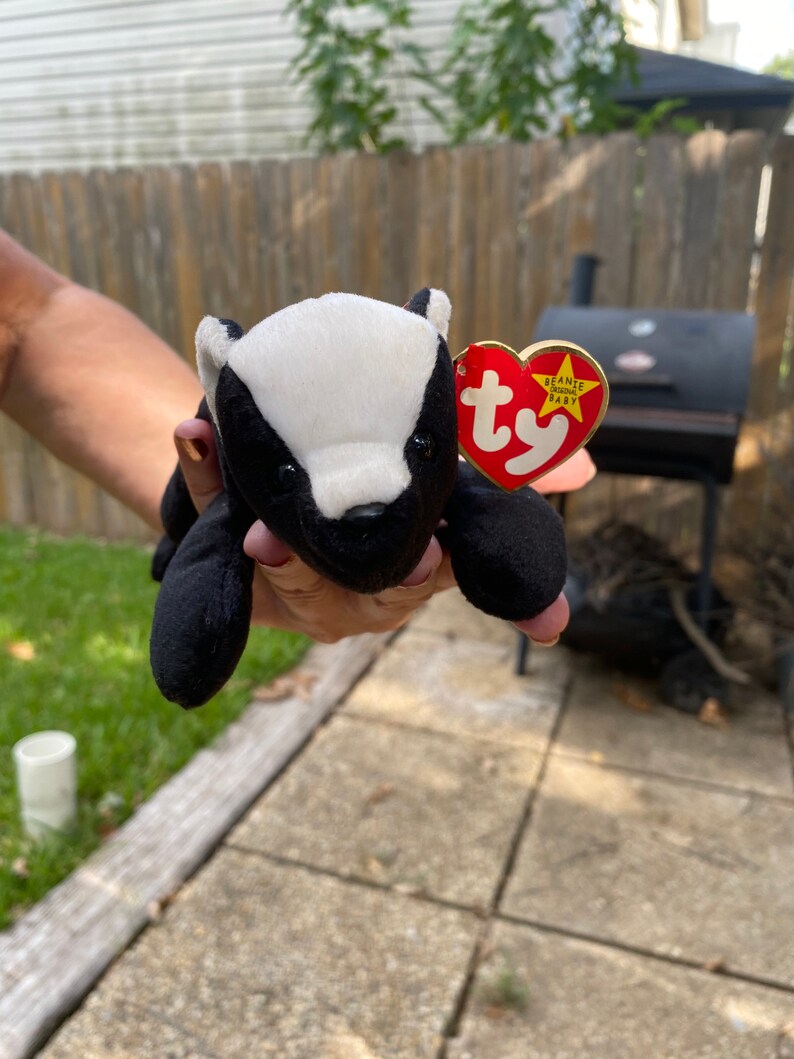 Ultra Rare Retired Original Beanie Baby Stinky Mint Condition Etsy
