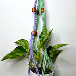 Makramee Blumenampel