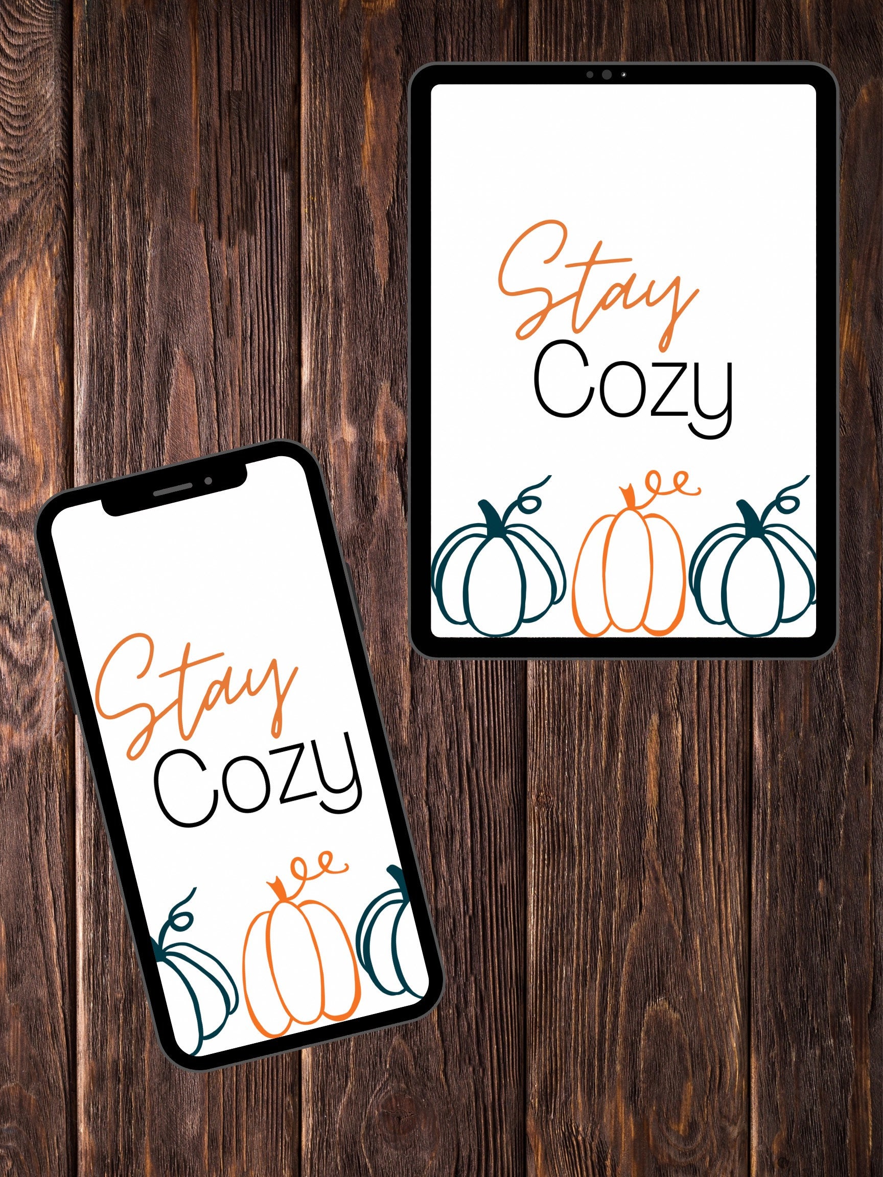 Stay Cozy Printable Wall Art, Instant Download - Etsy