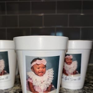 Bicchieri per feste con foto personalizzate