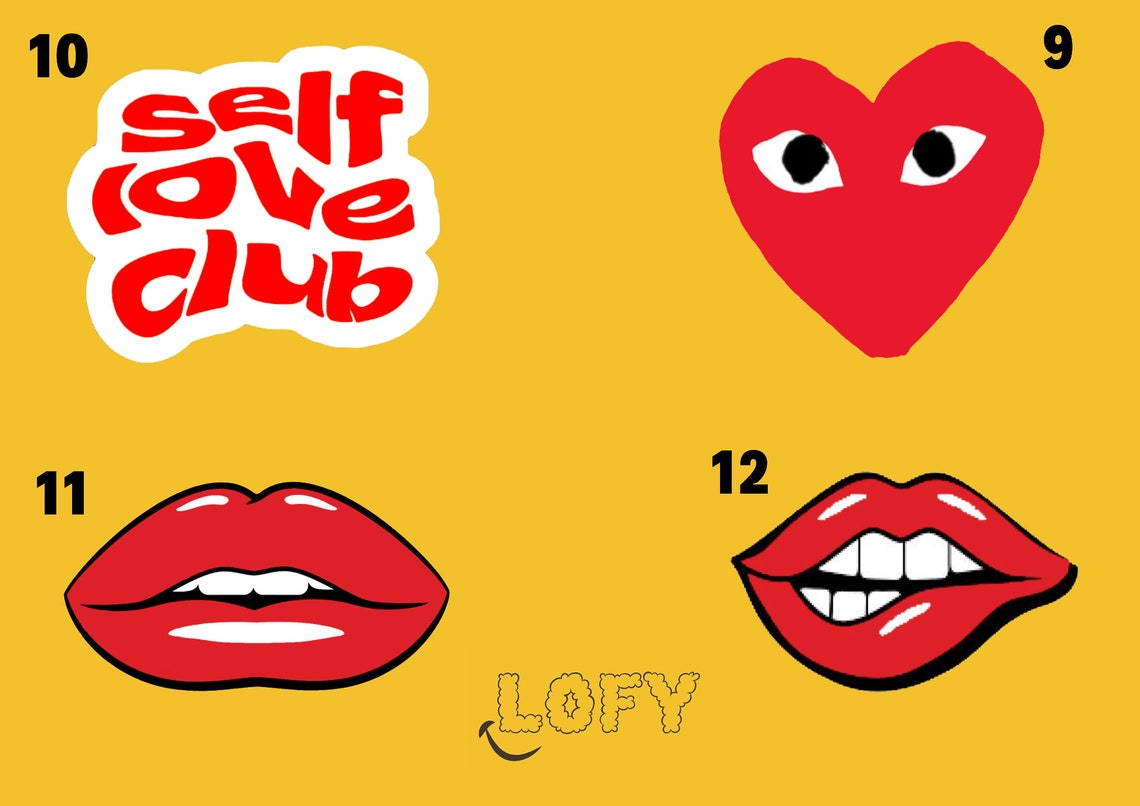 Self Love Rug Red Writing Woman Room Decor Tufted Handwoven Etsy