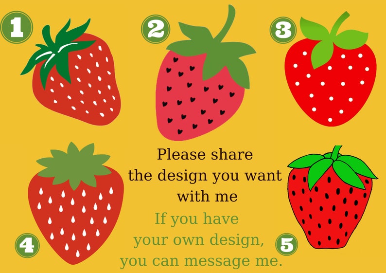 Strawberry Rug Kitchen Red Tufted Rug Bathroom Living Room Etsy