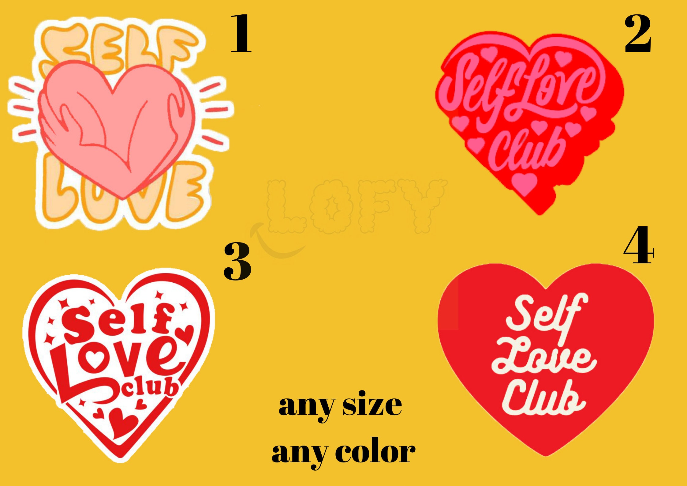 Self Love Rug Red Writing Woman Room Decor Tufted Handwoven Etsy