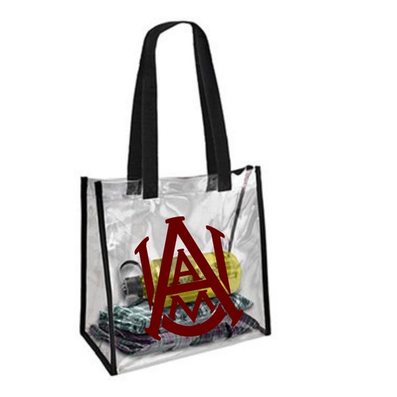 University of Alabama Clear Tote Along