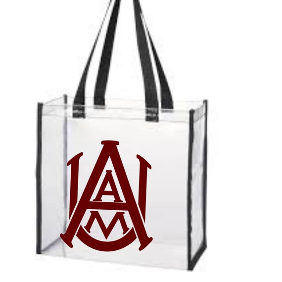 University of Alabama Clear Tote Along