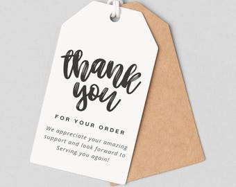 Small Business Thank you Tags