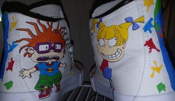 rugrats custom shoes