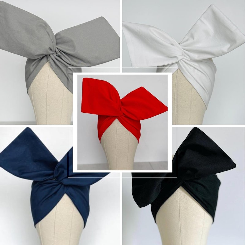 Turban With Wire Headband - Etsy