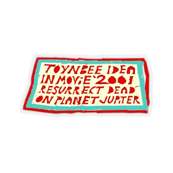 Toynbee Tile Sticker || Mystery | Conspiracy | NYC