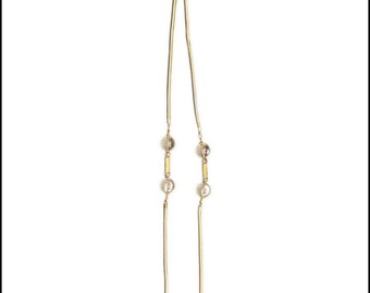 Rock Crystal Pools of Light Necklace
