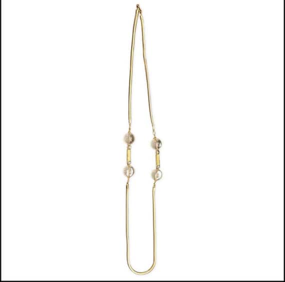 Rock Crystal Pools of Light Necklace