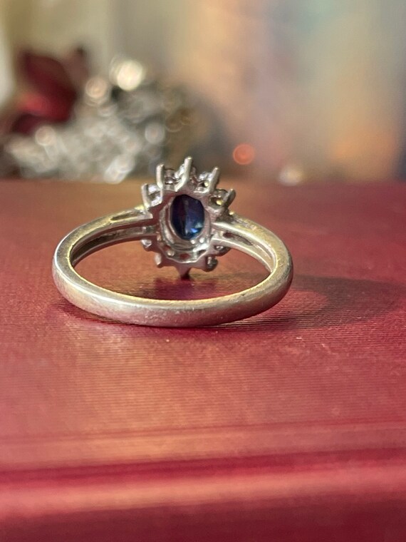 Sapphire and diamond ring michael deals hill