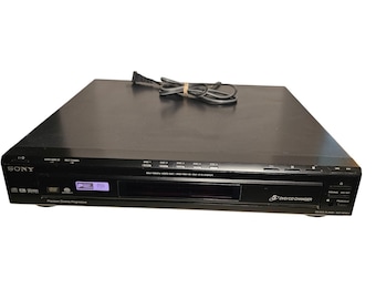 Sony DVP-NC80V 5-Disc dvd-cd sacd-wisselaar Precision Cinema progressive zwart