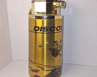 Vintage Gloria RCK-19 Space Shuttle Discovery Gold Airpot 1.9L Made Japan Nasa