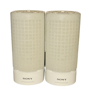 Sony SRS-88PC Active Speaker System Pair Folding Bass Reflex Made in Japan image 1