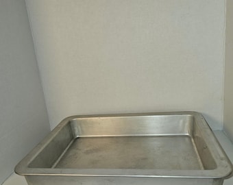 Rema Air Bake Aluminum Cake Pan 13x9x2.25 Vintage Insulated Baking Pan USA Made