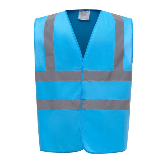 PATOUTATIS Gilet De Sécurité Personnalisé – Chasuble Haute Visibilité Avec Texte Au Dos, Bandes Réfléchissantes, Tailles S à 3XL