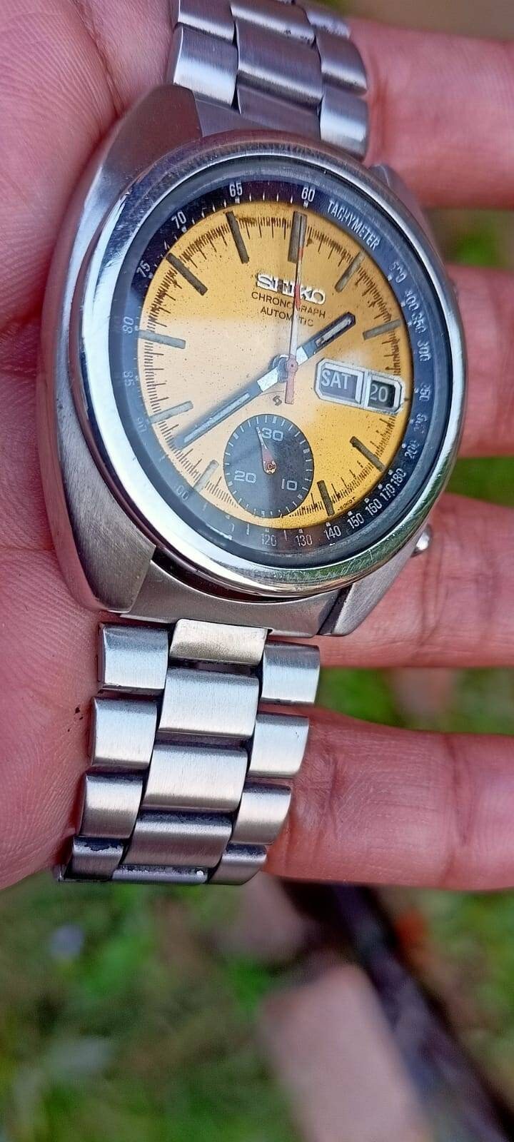 Seiko Chronograph Automatic Bruce Lee Model 6139-6012 - Etsy Ireland