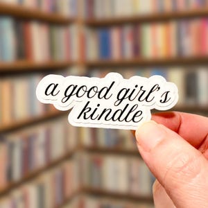 Spicy Romance Book Lover Kindle Sticker Dark Romance Reader Spicy Sticker Smutty Romance Vinyl Sticker for Ereader Steamy Bookish Stickers