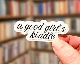 Spicy Romance Book Lover Kindle Sticker Dark Romance Reader Spicy Sticker Smutty Romance Vinyl Sticker for Ereader Steamy Bookish Stickers