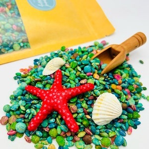Ocean Crumble Sensory Play Base| Under the sea Themed Sensory Play | Crumble Sensory Play | Messy Play | Loose Part Play | Tuff Tray Fillers