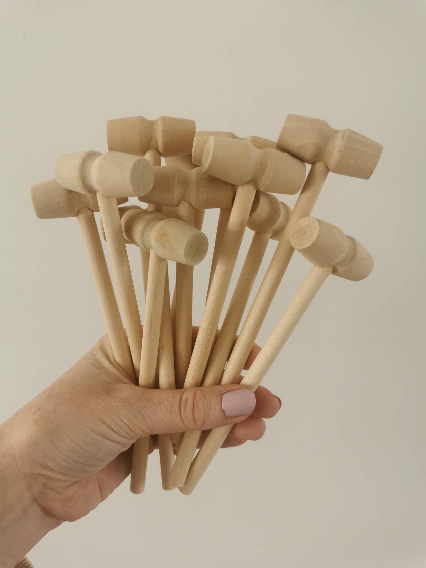 Mini wooden hammer discount