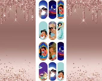 Aladdin Nail Decals